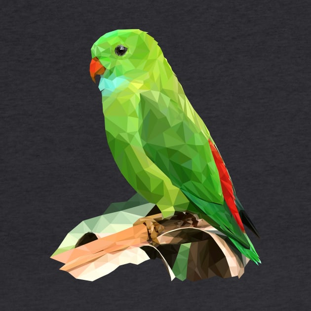 Parrot LowPoly by Bullfinch family